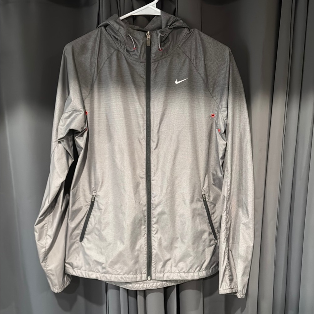 Nike Gray Hooded Jacket